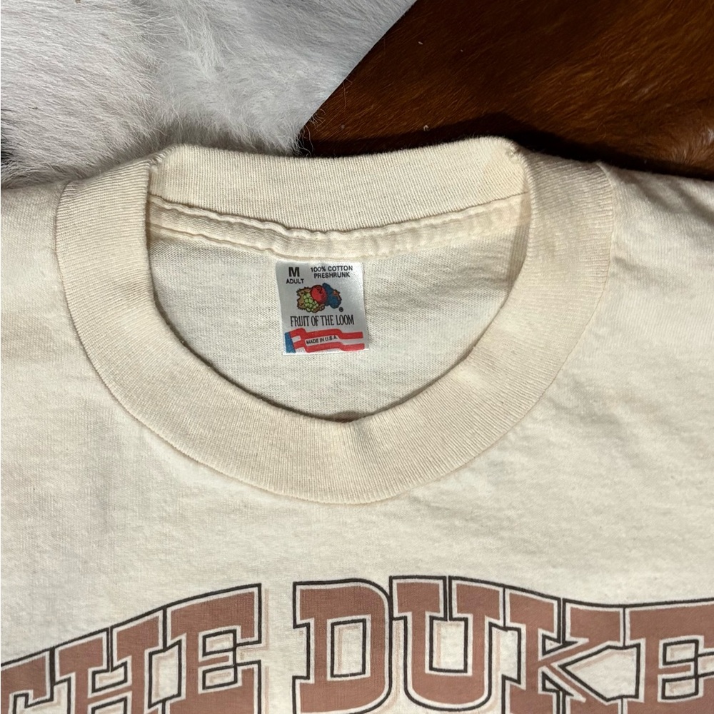 Vintage 1990’s John Wayne “The Duke” Fruit of the Loom Single Stitch T-shirt - Picture 3 of 3